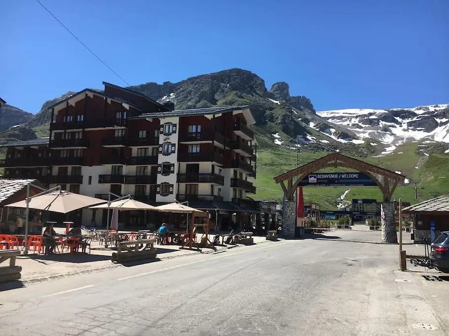 Rpp B95- Tignes Val Claret Skis Aux Pieds Depart Gde Motte 0*,  Francia