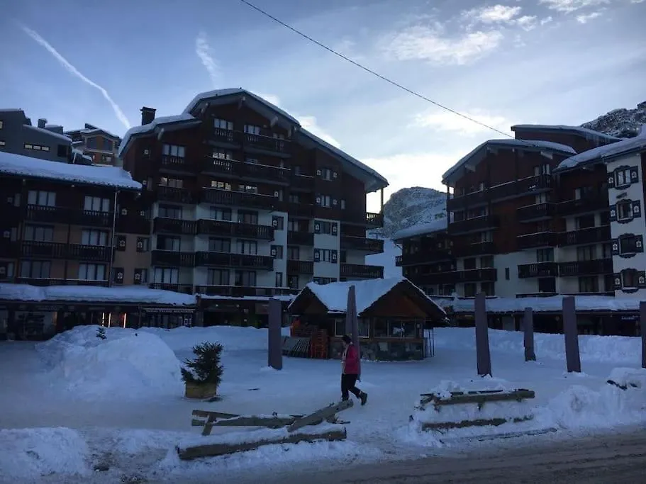 Rpp B95- Tignes Val Claret Skis Aux Pieds Depart Gde Motte