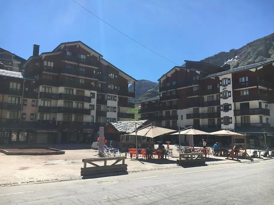 Rpp B95- Tignes Val Claret Skis Aux Pieds Depart Gde Motte