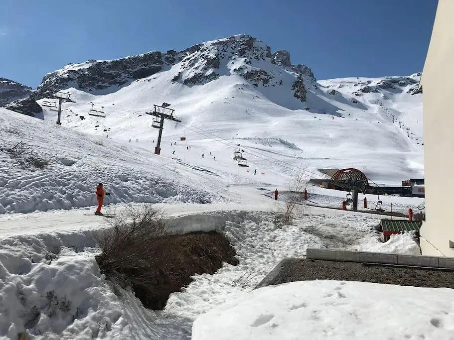 Rpp B95- Tignes Val Claret Skis Aux Pieds Depart Gde Motte Франция